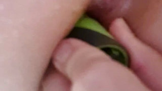 I secretly stuck my neighbor's hose connector up my hungry ass...