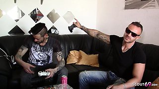 Real German Amateur Swinger 4some Fuck with Black and White Wifes