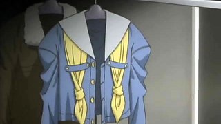 Horny anime teen rammed hard