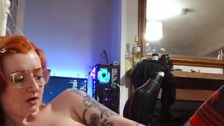 Sexy teen ebony solo toy masturbation