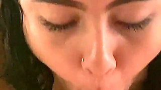 Oil Massage in Colombia Turns Into a Blowjob (pov)