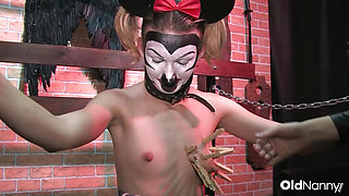 Dominatrix Dominika Controls Pierced Submissive Girl