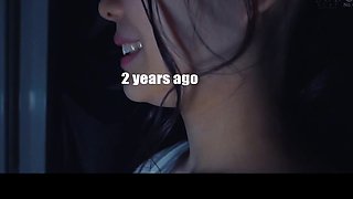 Japanese teen in white cotton panties masturbates