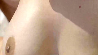 She Horny by the Pool and Is Visited by a Big Cock