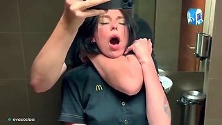 Eva Soda - Amazing Porn Movie Toilet Only Here