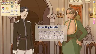 3D animated sex with high heels and stockings featuring Loveskysan69real