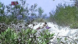 Beach Slut Beata Alone in the Dunes