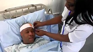Sexy Ass Nurse taking care of patient: Big Ass, Blowjob  Cumshot Porn