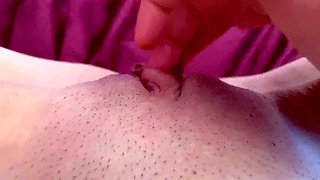 Hot Solo POV Artemisia Love Playing with Her Wer Shaved Pussy