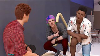 Sexy anime adventure with Misskitty2k inspired by Naruto in a 3D fantasy