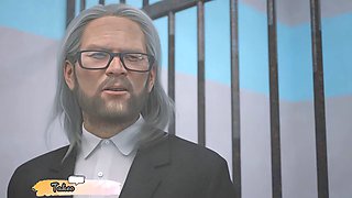 Hentai babe Misskitty2k gets creampied in this animated fantasy