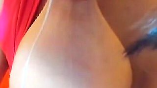 Hot Wet Myla_angel Tits Sucking, Milk Dripping, Pussy Fingering, Riding Dildo!