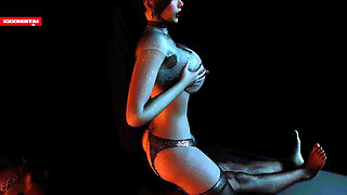 Beauty Bigtits in the Cloud - 3D Animation