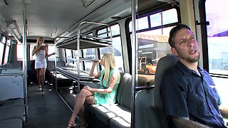 Brooke Belle - Busty Blonde Fucking On Bus