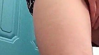 My Skinny Secretary in a Short Dress and High Heels Cums in My Office