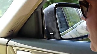 Hitchhiker Squirting in My Car 4K