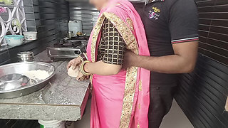 I made my young sister-in-law suck my dick while she was cooking in the kitchen, then fucked her hot pussy.