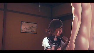 Hentai Uncensored 3D - Kaya Handjob and Fucked - Japanese Asian Manga Anime Game Porn