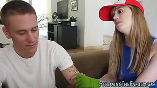 Blonde stepsis teenager rails