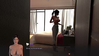 Croft Adventures 4 Lara Loves BDSM and Big Black Cocks and to Tease Other