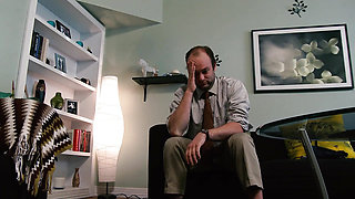 Daughter Amber Rayne Gets Fucked by Boyfriend Billy Glide in Front of Dad