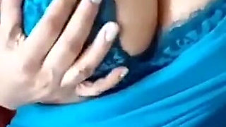 Sexy Girl Playing with Her Boobies