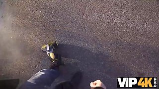 Vip4k. didnt teach to drive and pounded her