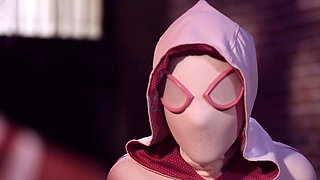 Two pornstars, Blake Blossom and Tyler Cruise, are having fun in a playful couple setting.