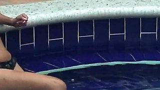Busty Latina Alexa Ruiz fucked in Swimming Pool