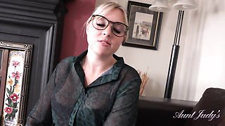 Aunt Judy's Big Tit MILFs featuring Charlie Rae's teacher roleplay movie