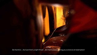 this nun girl got her mouth filled with cum while she was praying