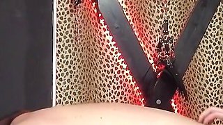 Chastity Slave Fucked A2M with the Strapon