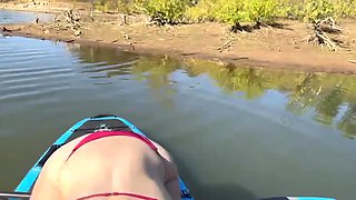 MILF Trixie Has Naughty Day Out on the Lake with Robb