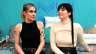 QueerCrush interview with Adalind Gray and Amelia Ivory