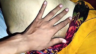 Masked desi village girl Kalachan69 gets down on the couch