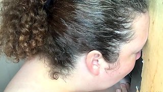 Glory hole blowjob amateur passionate bj