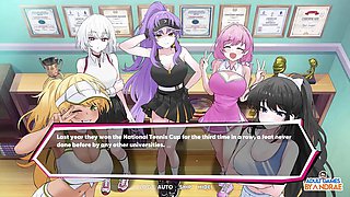 Ep8: Hentai Scenes with Ayaka, Kimiko and Miki - Academy Love Saga: Tennis Angels Ex