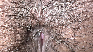 Asshole Beathing Extreme Closeup