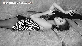 Russian beauty Marta: Brunette, Solo  Bongacams Porn