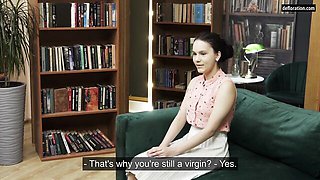 Pulchritudinous sweet one at hymen defloration movie