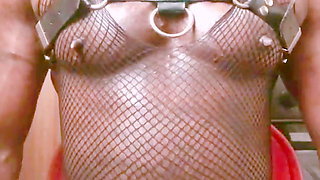 Part 1 Muscle Stepdad Fishnet Bodysuit Nippleplay