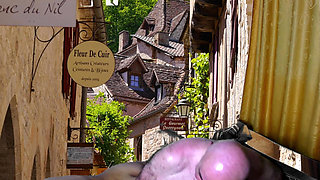 NAKED IN PUBLIC AND FUCKING WITH ADAMANDEVE AND LUPO