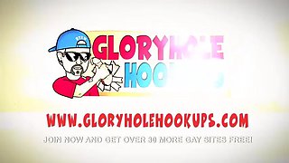 Business Man Get Nut Drained At Gloryhole