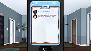 THREESOME SEX WITH BUSTY STEPMOM AND HER FRIEND