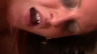 Mija sucks and fucks and has interracial sex from the big black cock