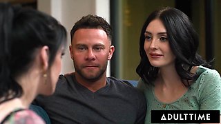 Adult Time - Preggo Cuckquean Charlotte Sins Wants Her Spouse To Fuck Their Doula So She Can Observe! - Anna De Ville (Prego Anna, Seth Gamble)