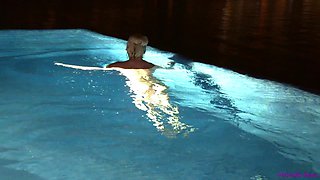 Late Night Skinny Dip with a View