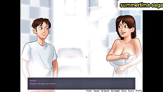 Muthi muthi marte marte maje dila diya aur chod kar bhi maza agya puri ki puri lal kar dali chut summertime saga game