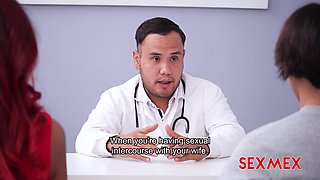 SEXMEX - THE CUTIE LETS THE DOCTOR TAKE CARE OF HER . Yorgelis Carrillo