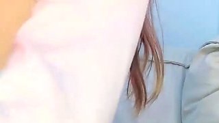 Amateur asian teen licks ass and sucks cock